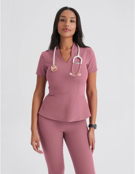 Medical Scrub Top Kori - WOODROSE