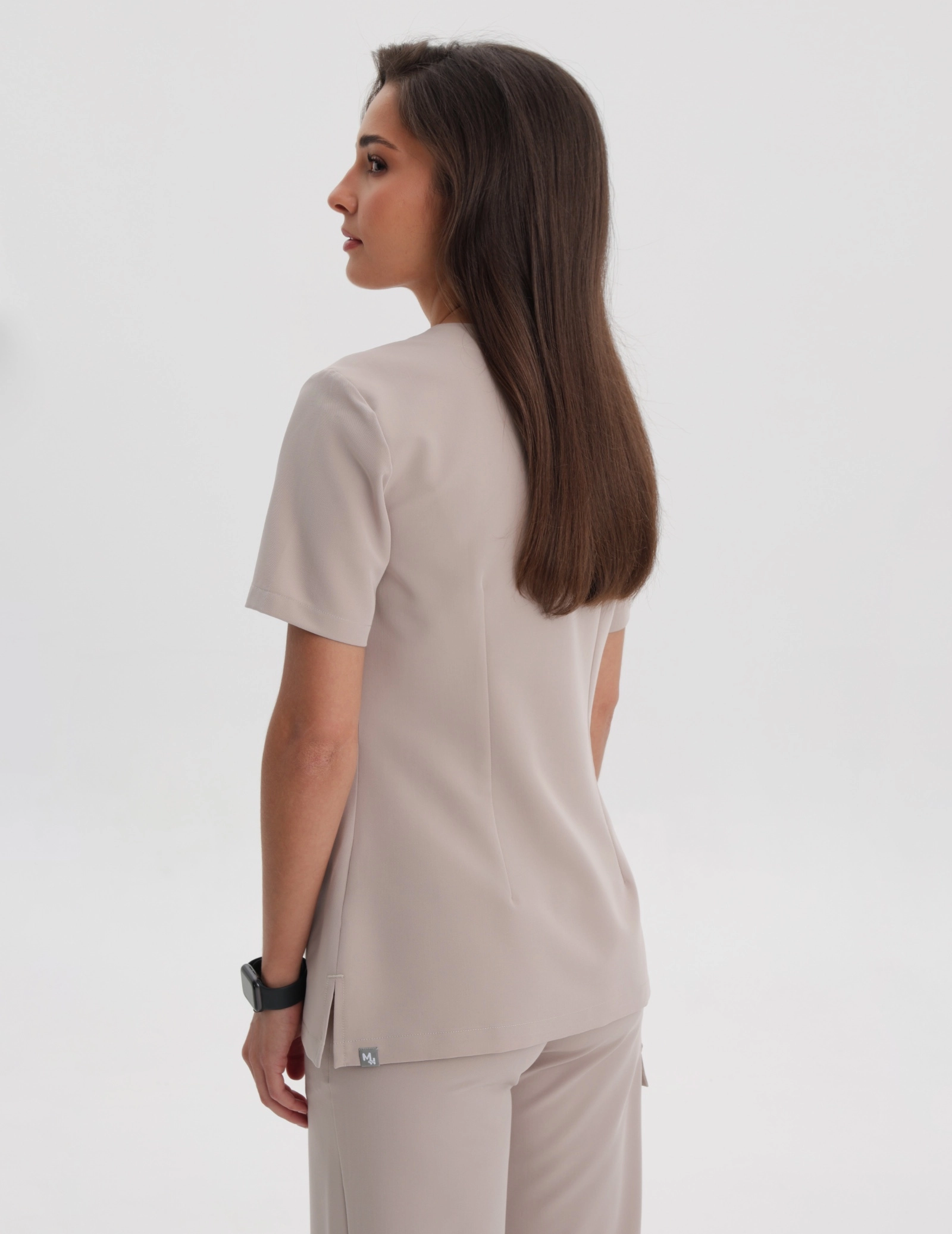 Medical Scrub Top Casy- COCONUT