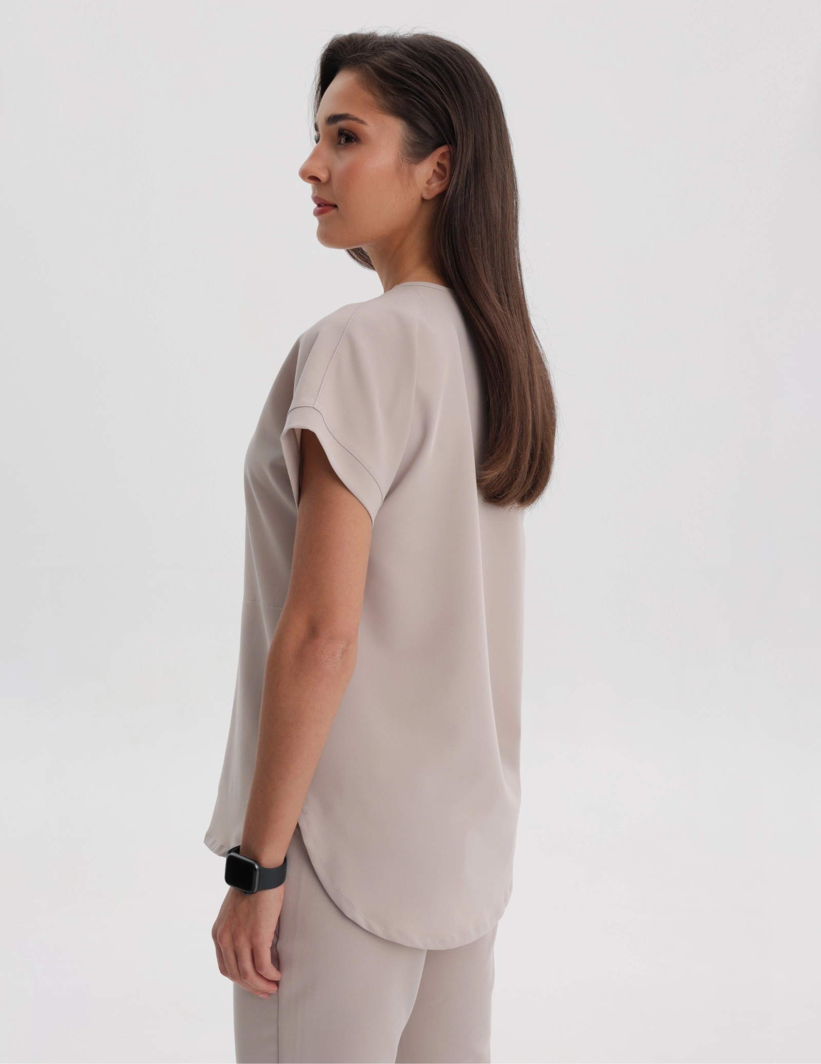 Kendall Scrub Top - COCONUT