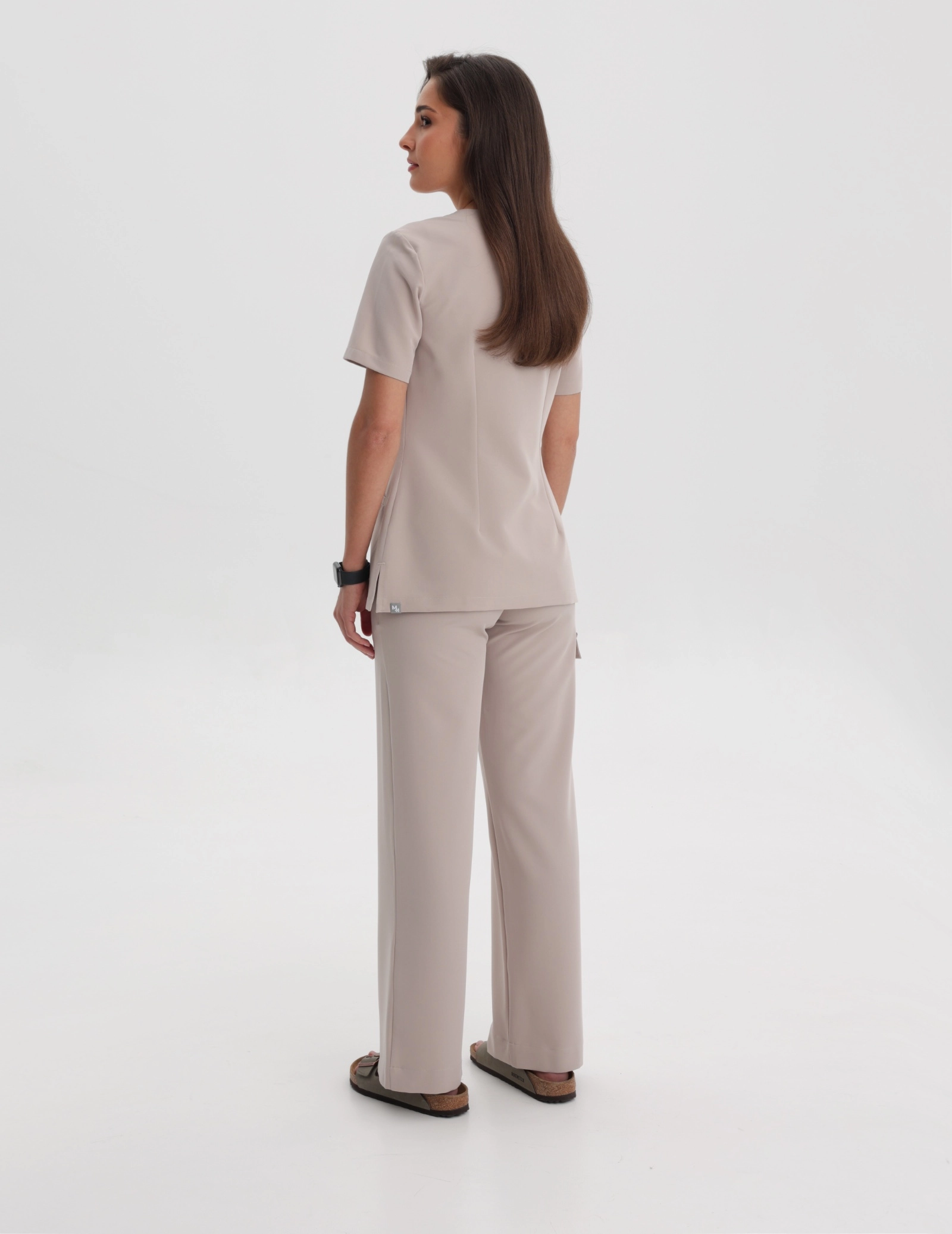 Women's Basic Scrub Pants - ROOIBOS TEA