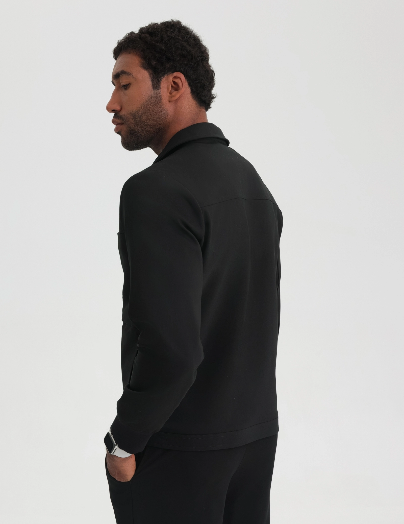 Hunter Men’s Medical Jacket - BLACK