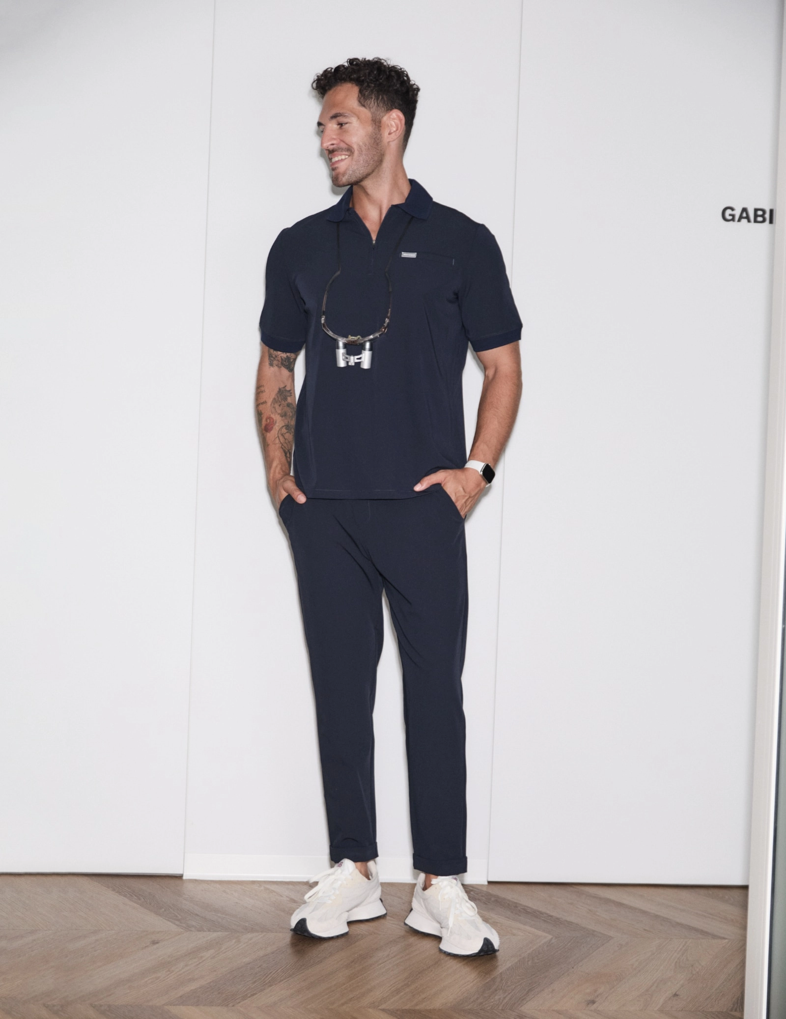 Men's Medical Scrub Chino - MIDNIGHT BLUE