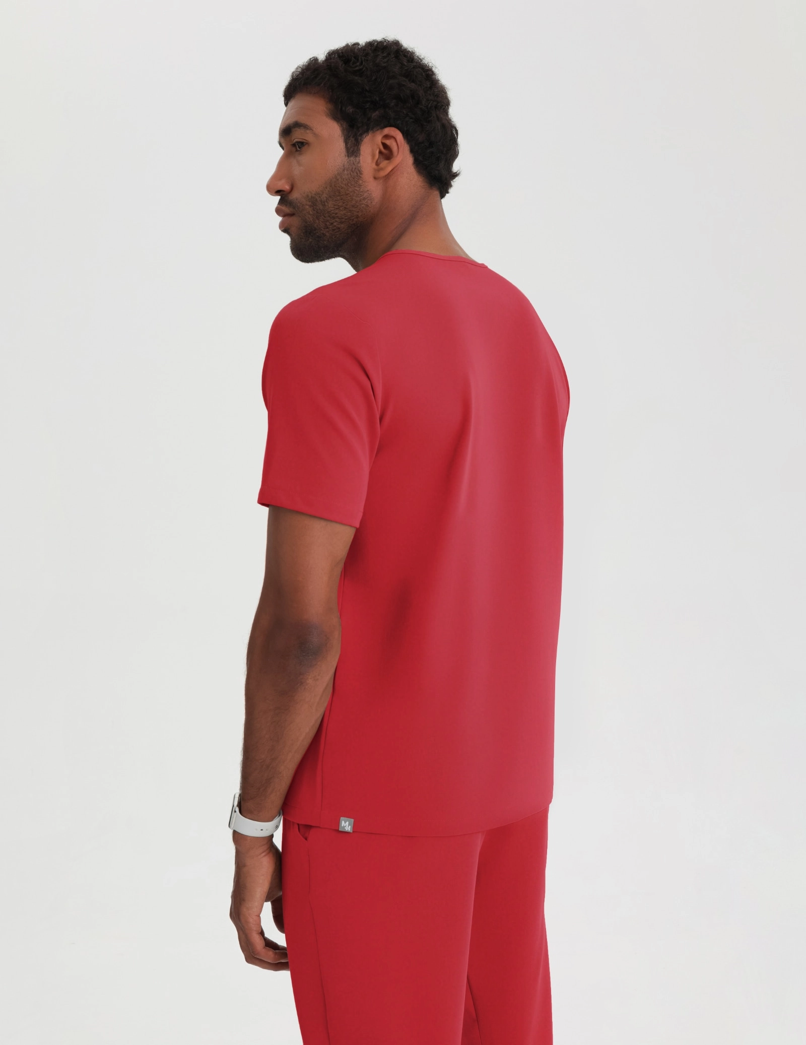 Medical Scrub Top Birbal - POP RED