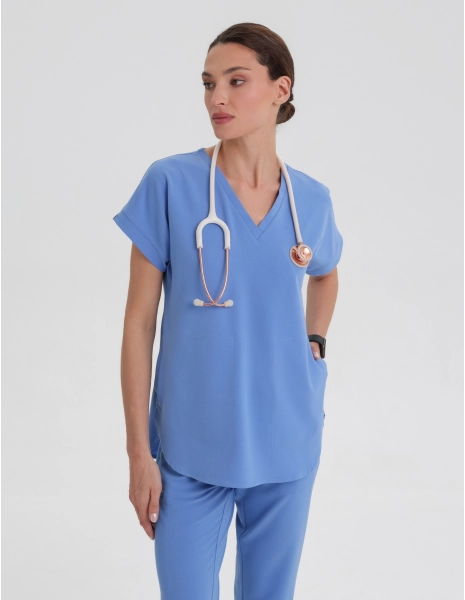 Kendall Scrub Top - MARINA...