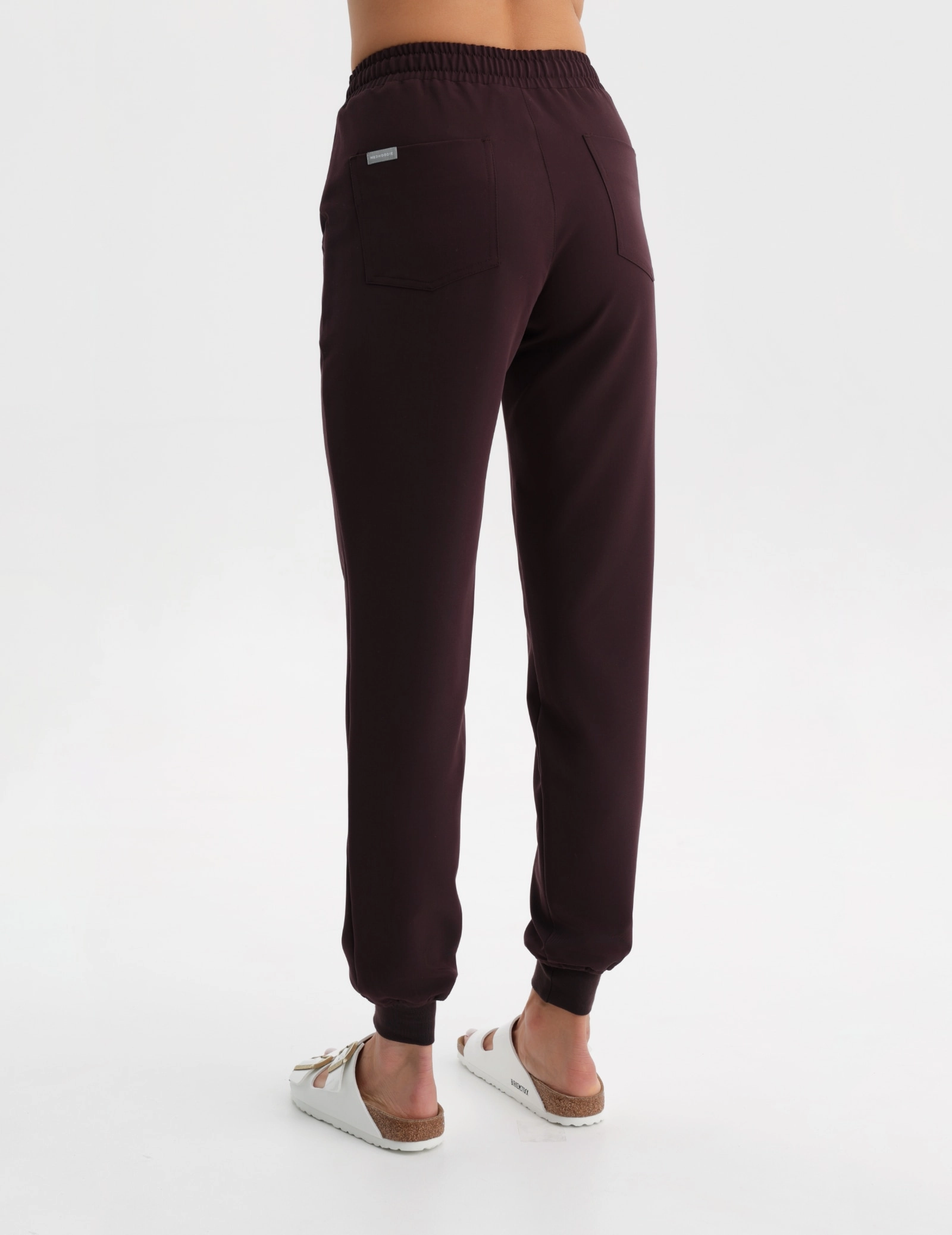 Women's Medical Scrub Joggers - DARK CHOCOLATE