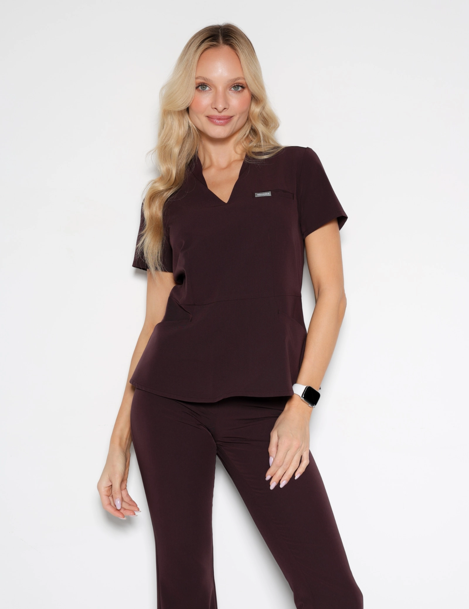 Medical Scrub Top Kori - DARK NAVY