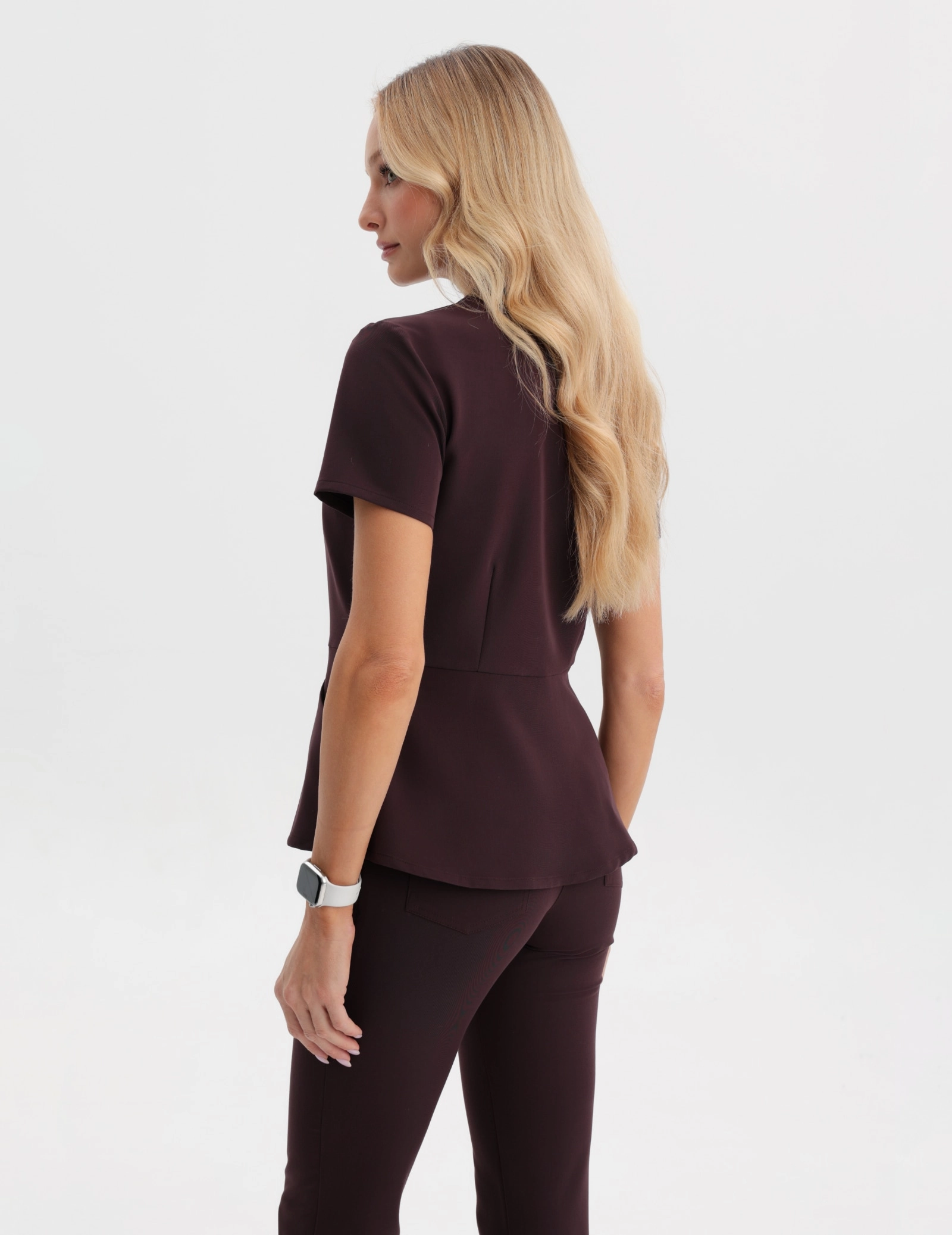 Medical Scrub Top Kori - DARK NAVY