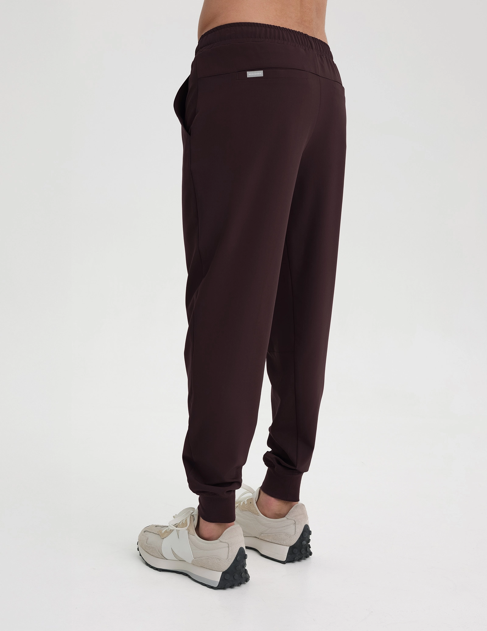 Men's Medical Scrub Joggers - DARK CHOCOLATE