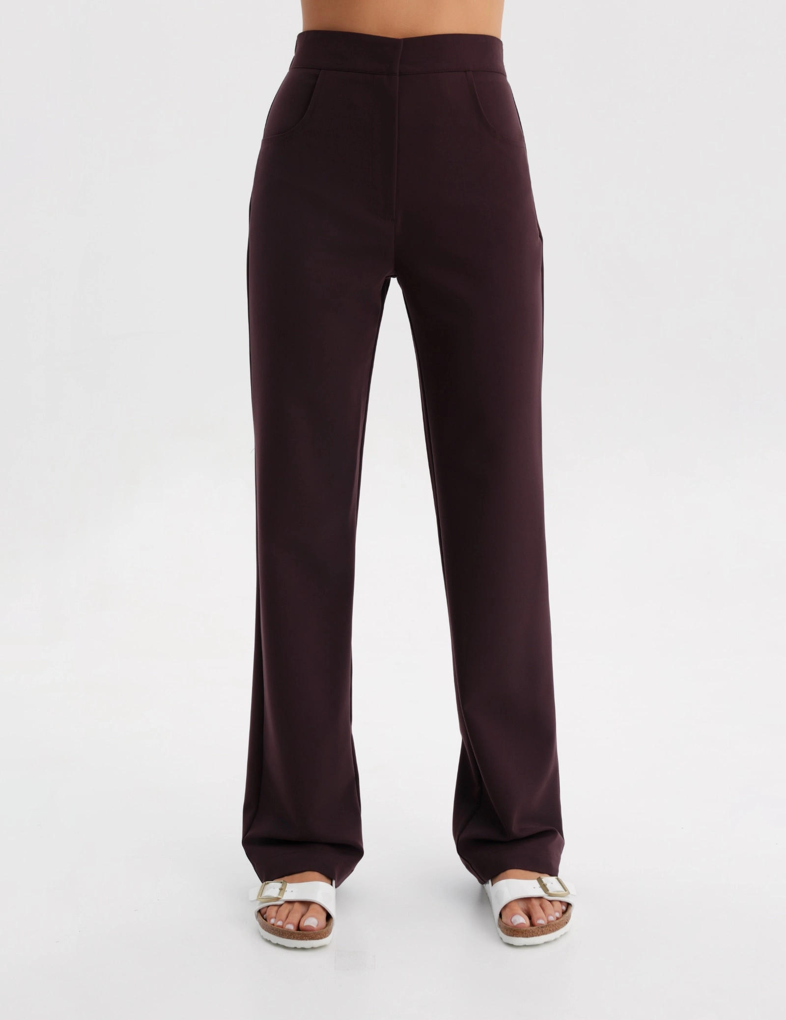 Women's Medical Scrub Pants Tiffany - DARK CHOCOLATE