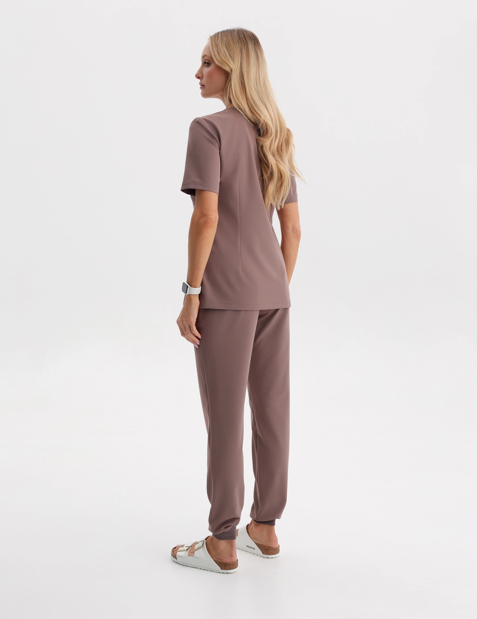 Women’s Medical Scrub Joggers – MOCHA