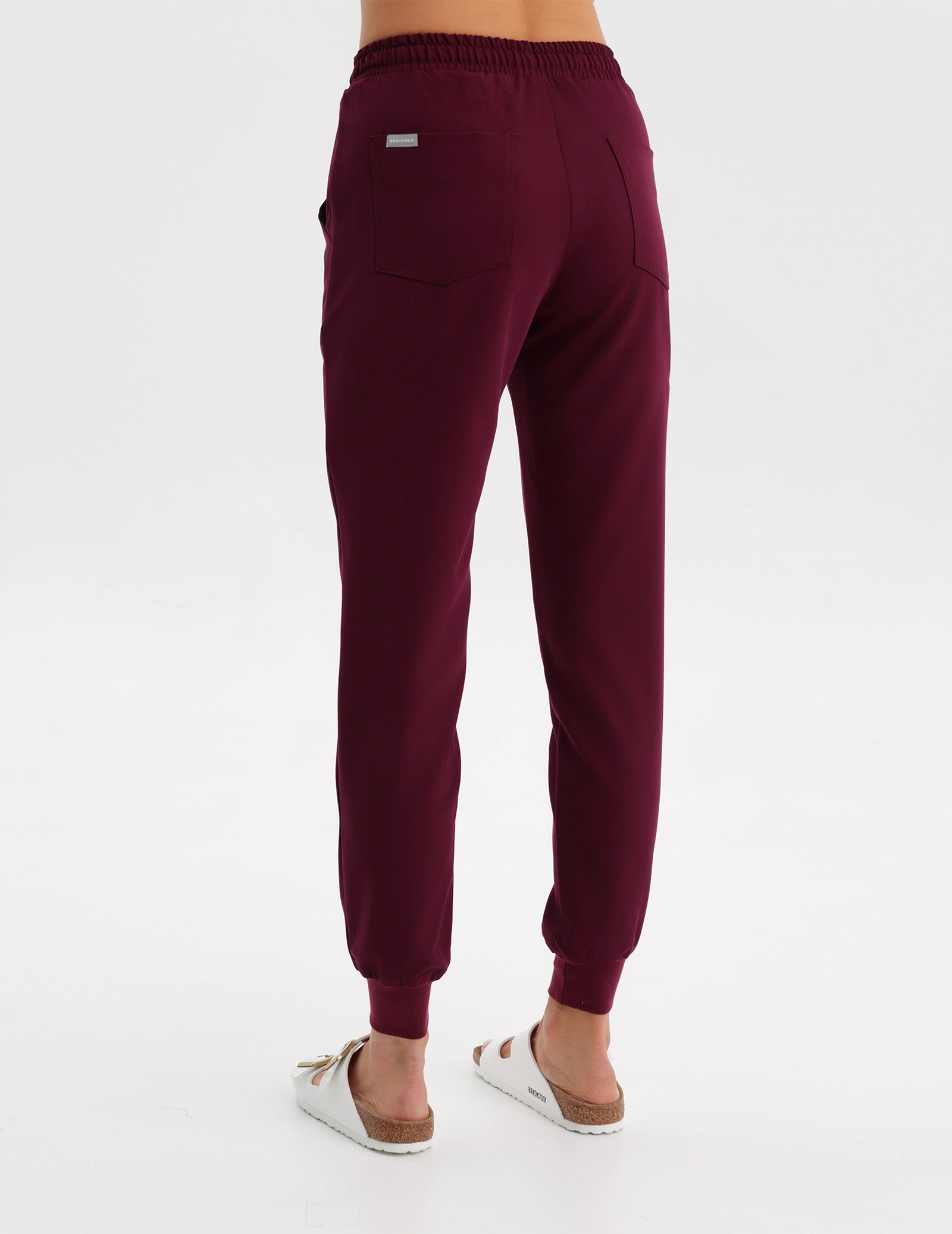 Women's Jogger Pants - BURGUNDY