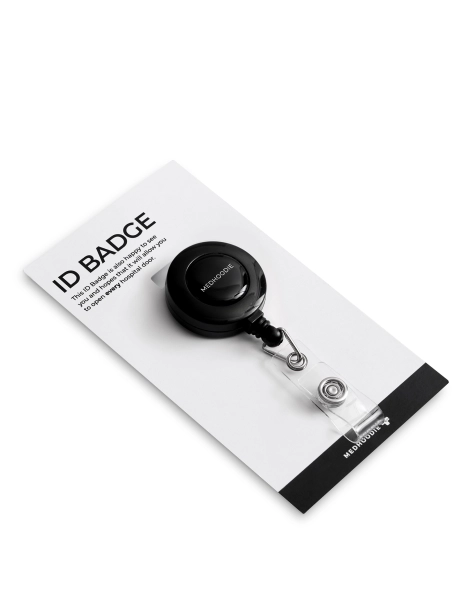 ID Badge Holder - TRUE BLACK