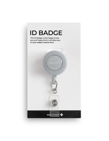 ID Badge Holder - SHARK GRAY