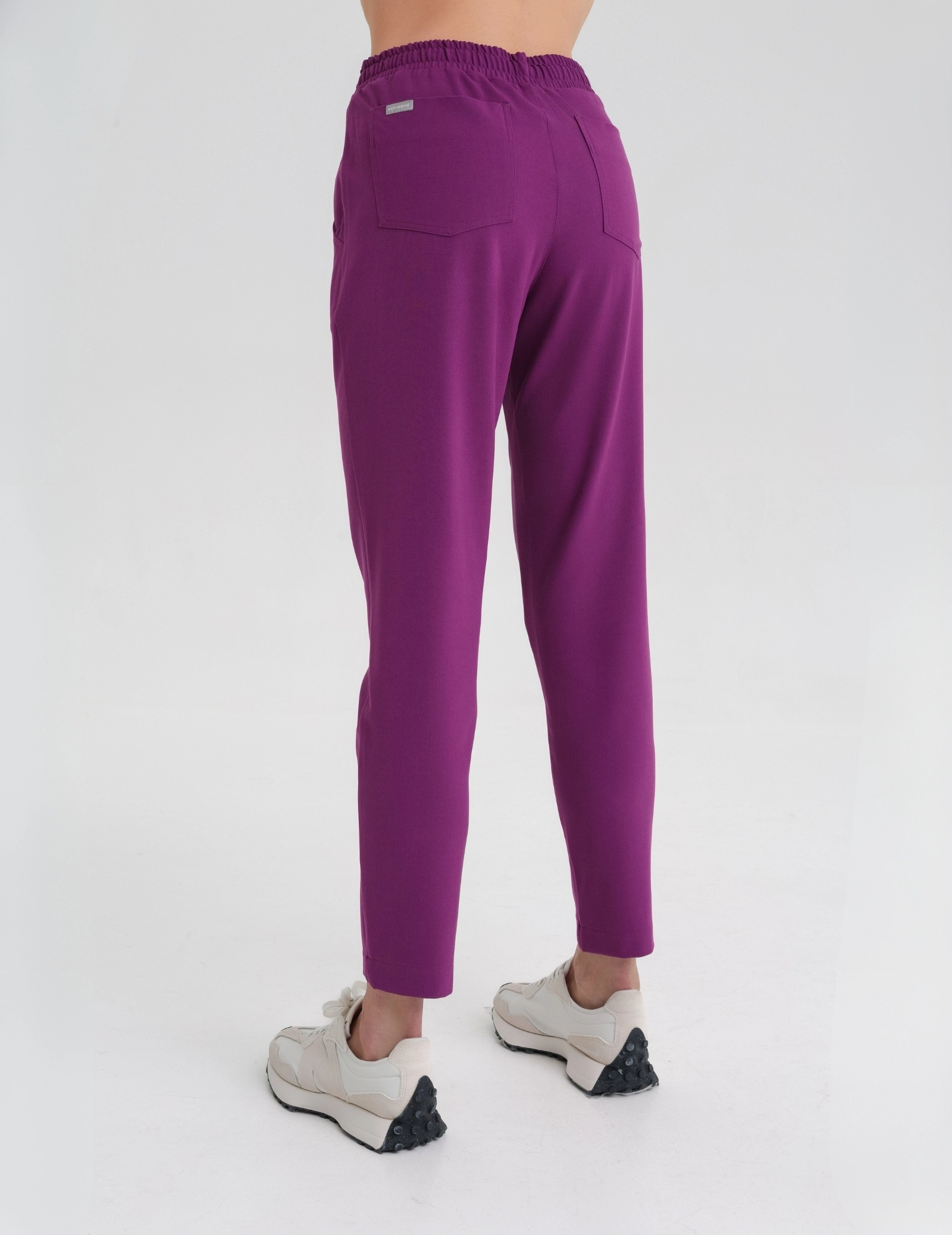 Women's Basic Pants - GRAPE PURPLE