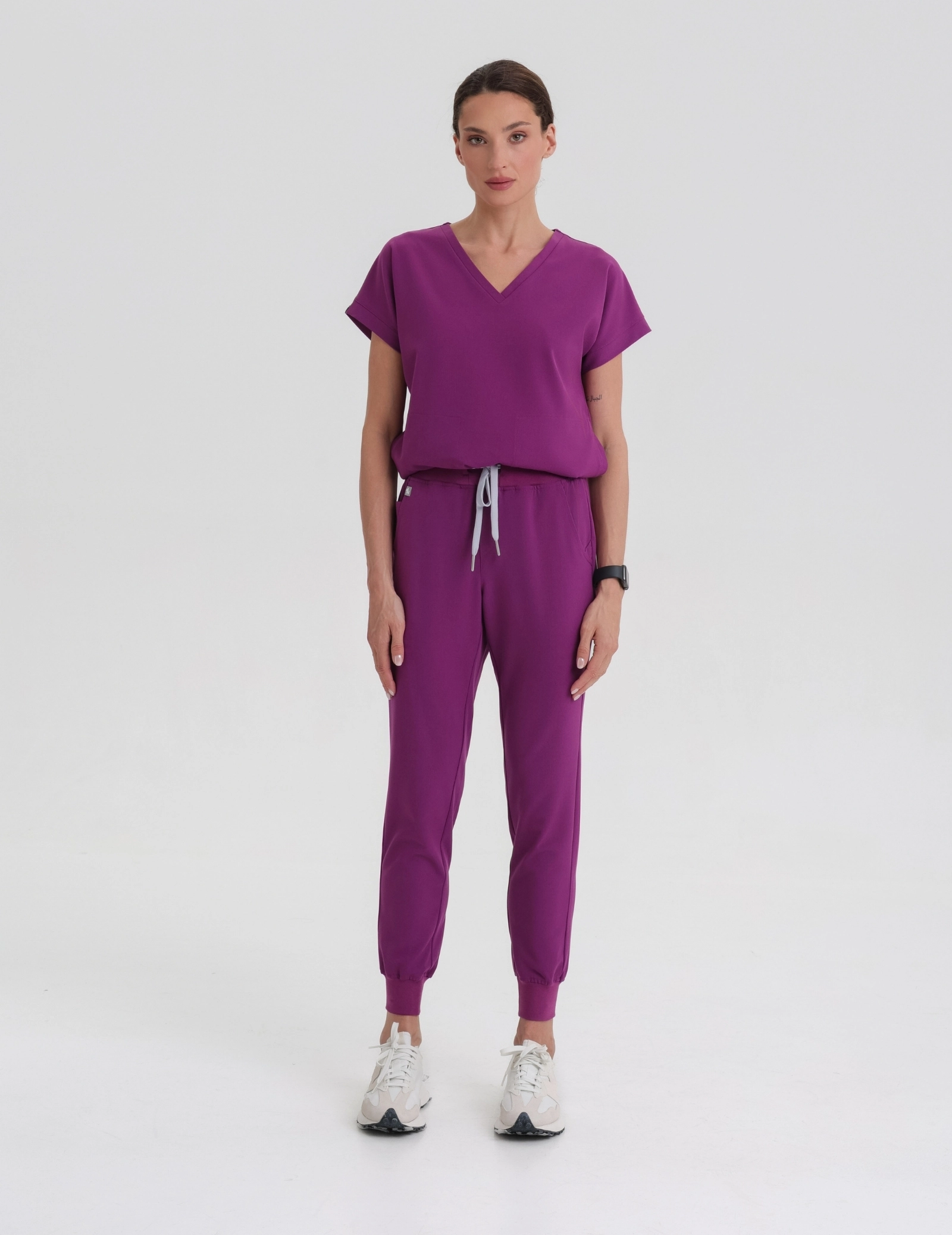 Scrub Top Kendall - GRAPE PURPLE