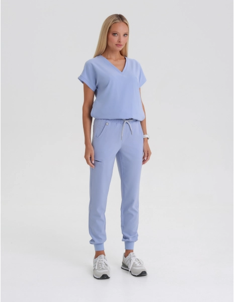Scrub Top Kendall - CEIL BLUE