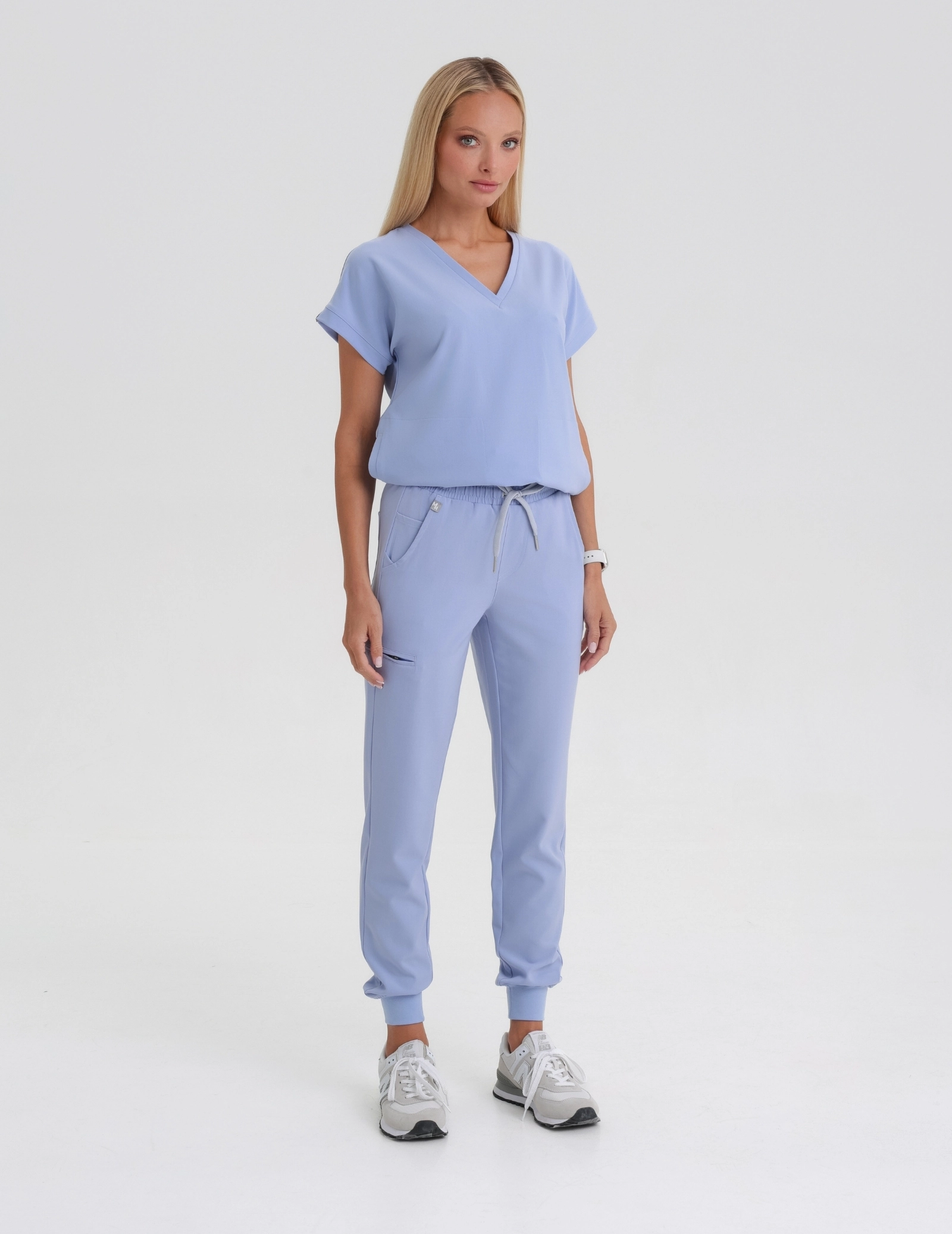 Women's Jogger Pants - CEIL BLUE