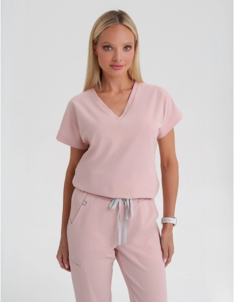 Scrub Top Kendall - DUSTY ROSE