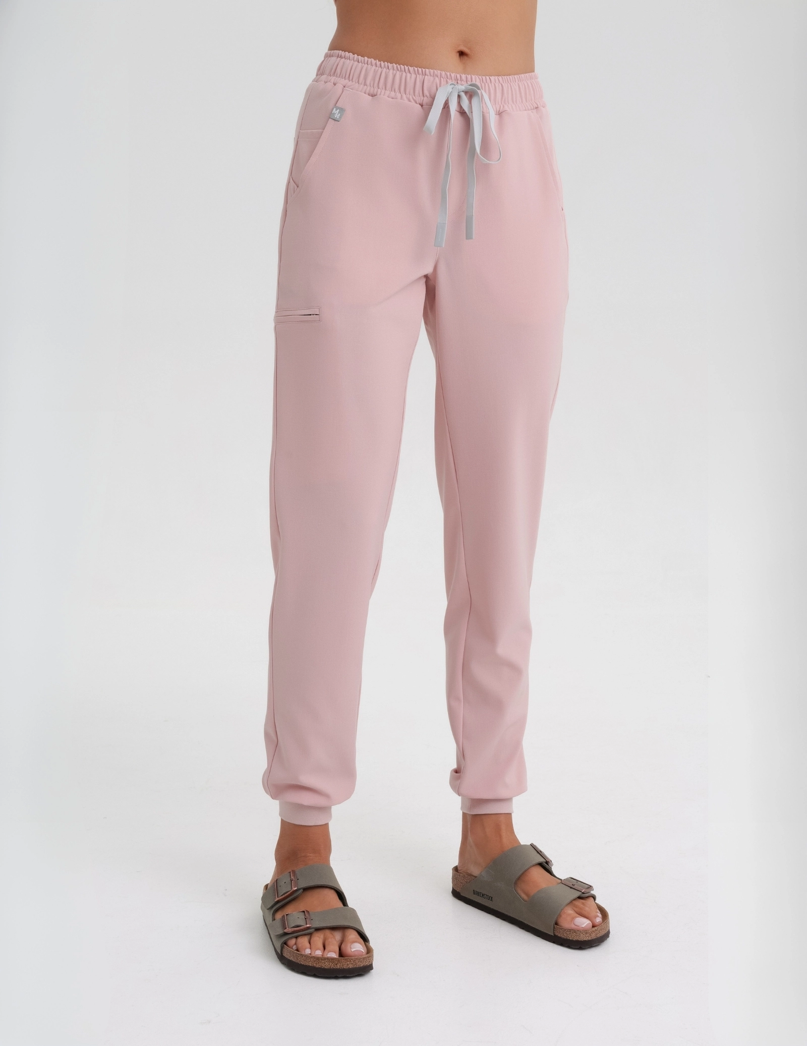 Women's Jogger Scrub Pants - Rose