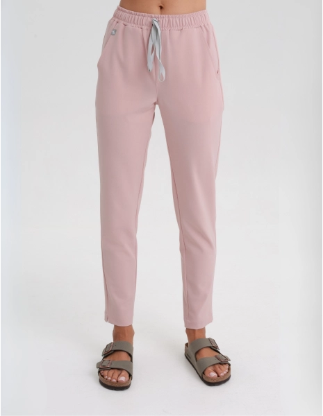 Women's Basic Scrub - DUSTY ROSE
