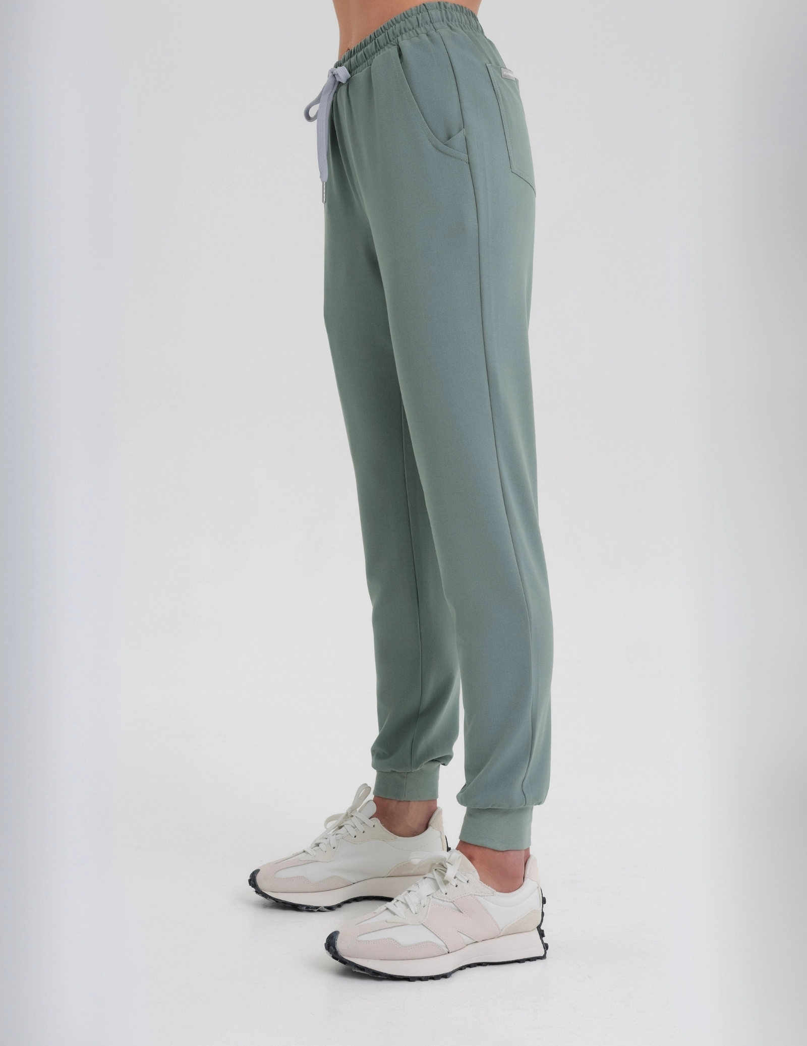 Women's Joggers Pants - DUSTY GREEN