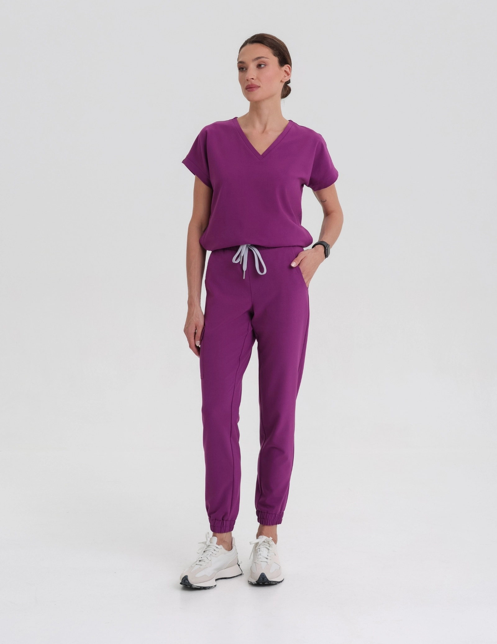 Jogger Pants Amelia - GRAPE PURPLE