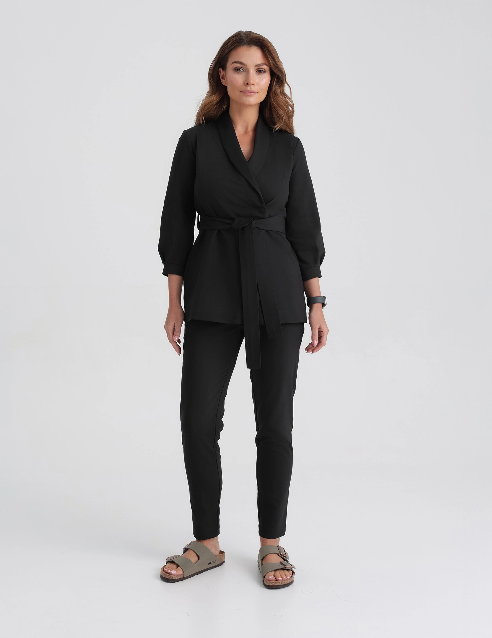 Medical Tunic Lily - TRUE BLACK