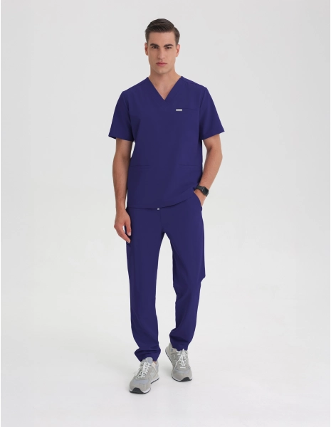 Men's Medical Scrub Pants Basic - DUSK
