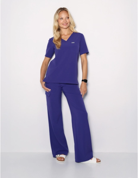 Women's Medical Scrub Pants Yoga - DUSK
