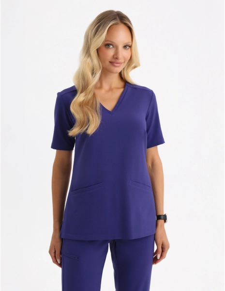 Medical Scrub Top Casy - DUSK