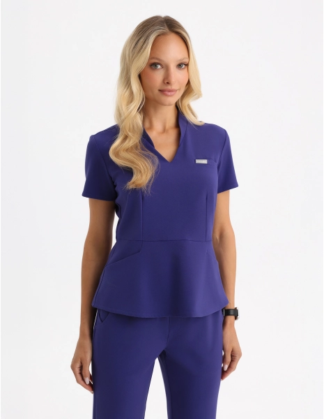 Medical Scrub Top Kori - DUSK