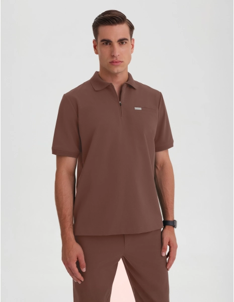 Men's Medical Polo Scrub...