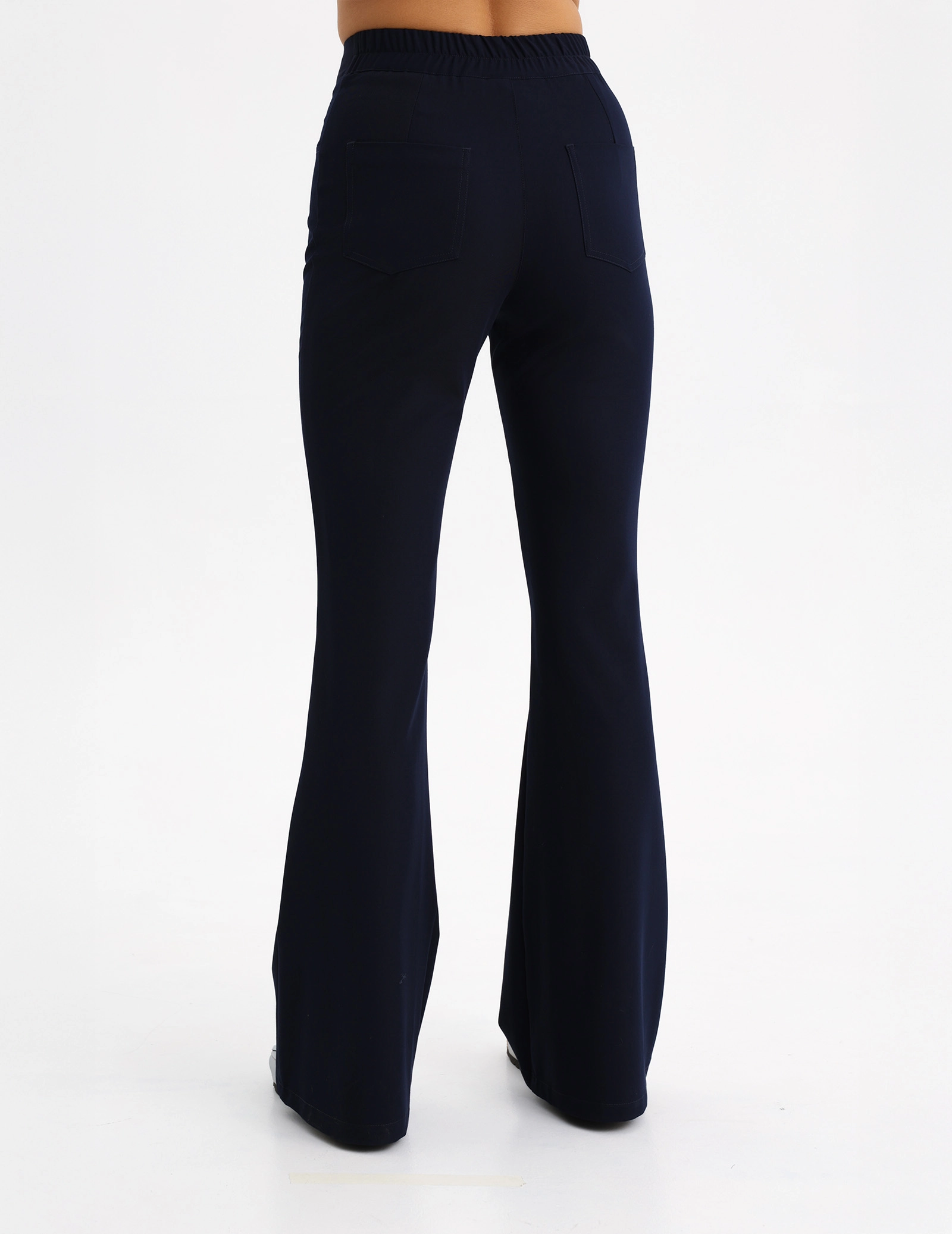 Women's Medical Scrub Pants Flare - DARK NAVY