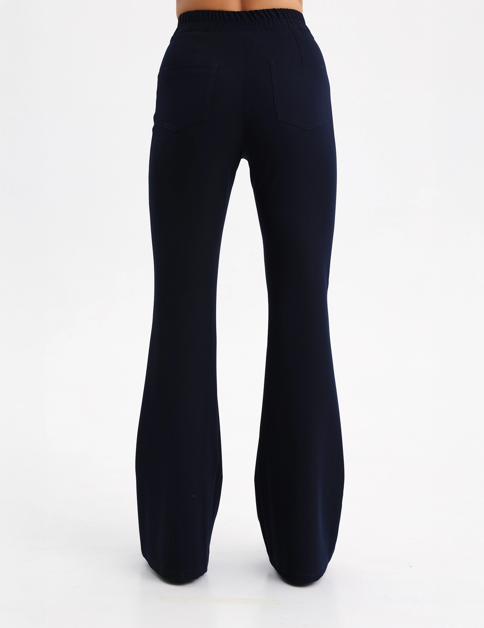 Women's Medical Scrub Pants Flare - DARK NAVY