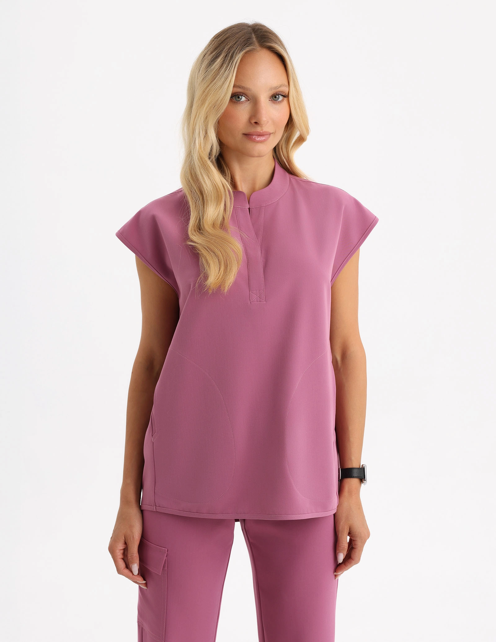 Medical Scrub Top Khloe - BERRY SHAKE