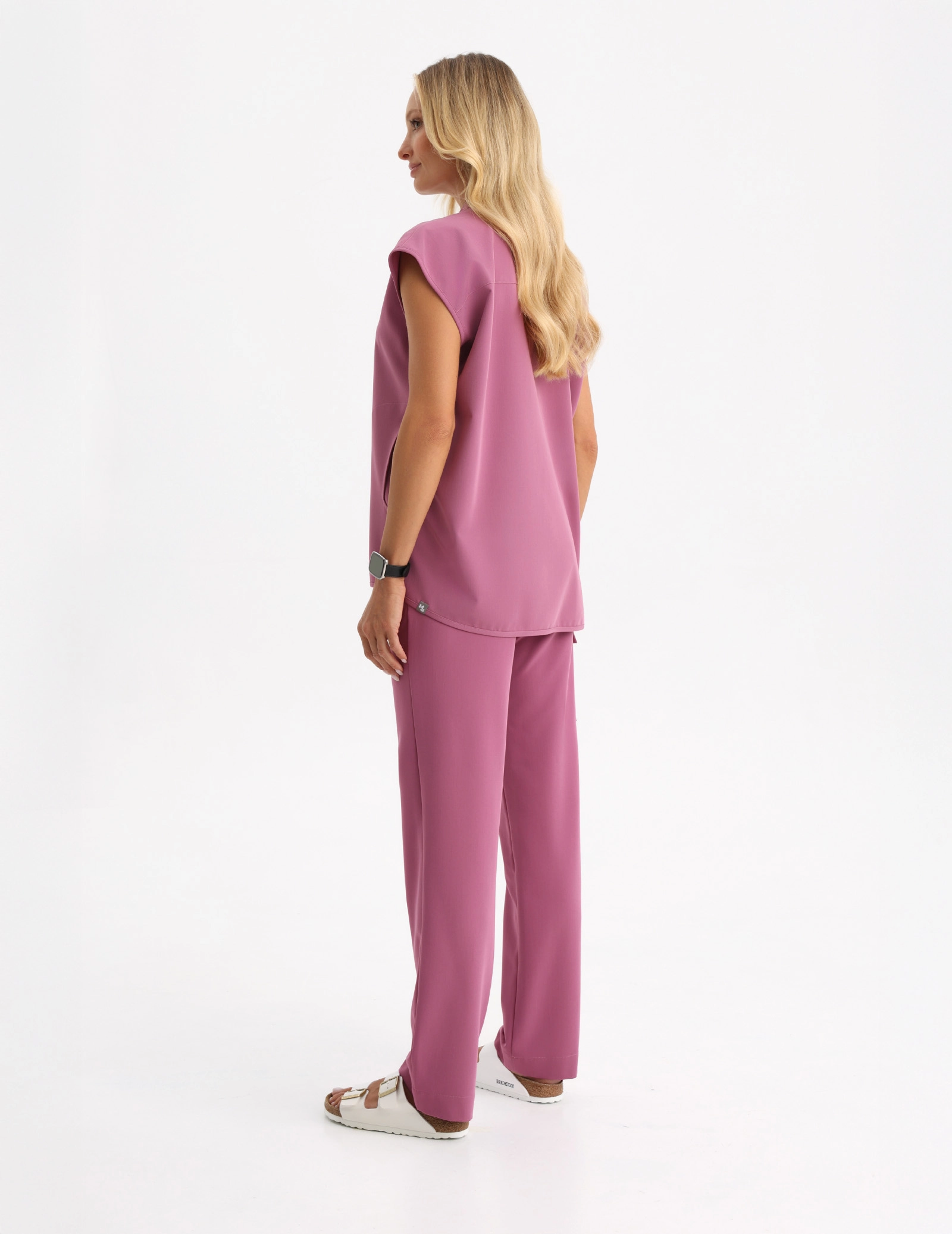 Medical Scrub Top Khloe - BERRY SHAKE