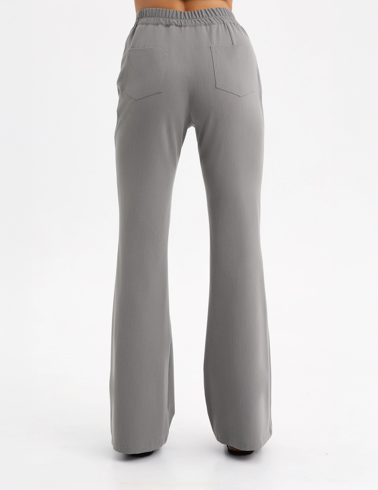 Women's Medical Scrub Pants Flare - SHARK GRAY