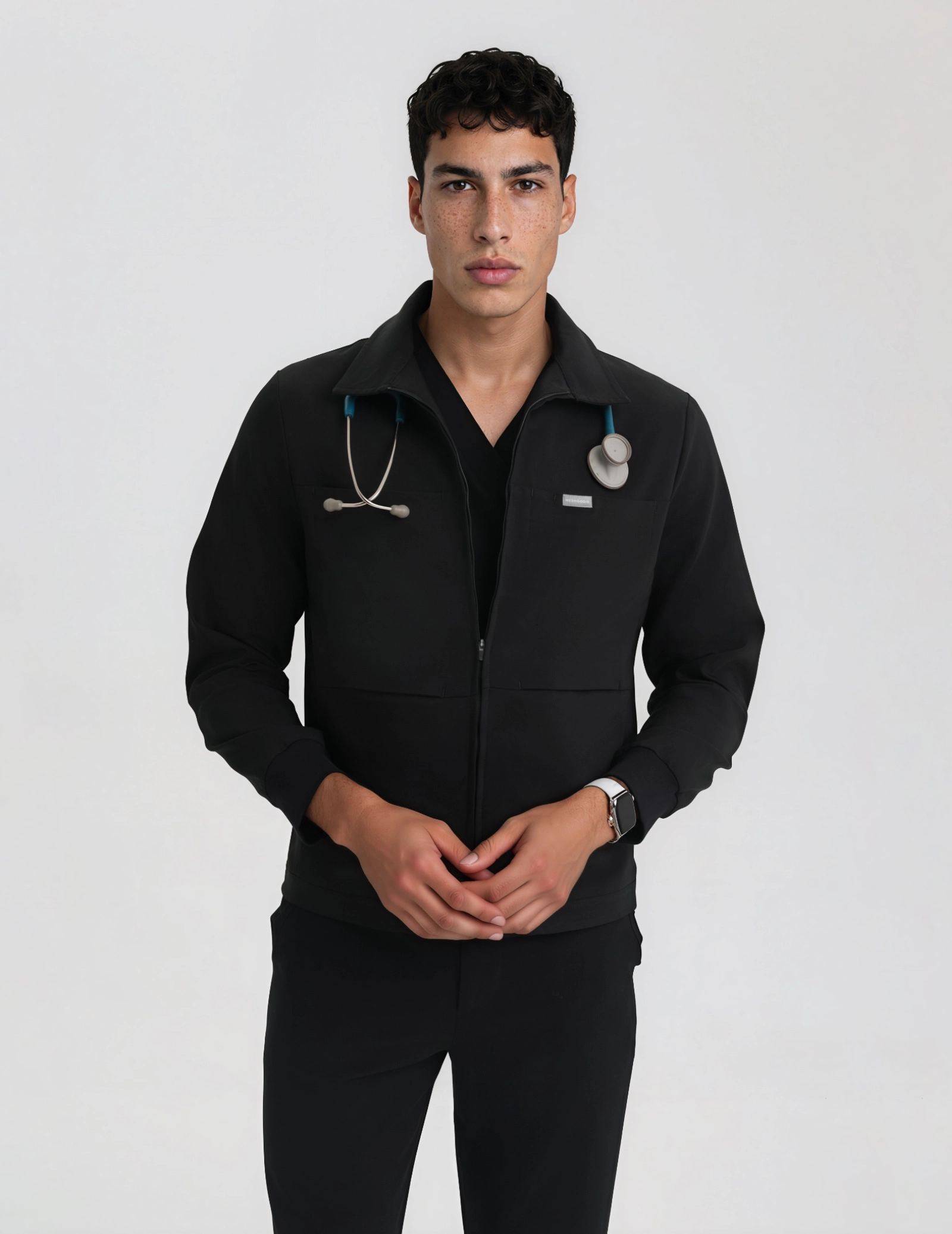 Hunter Men’s Medical Jacket - BLACK