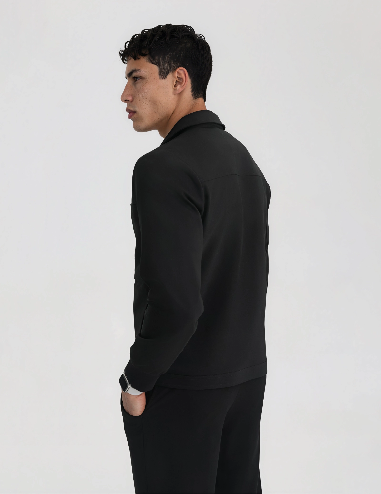Hunter Men’s Medical Jacket - BLACK