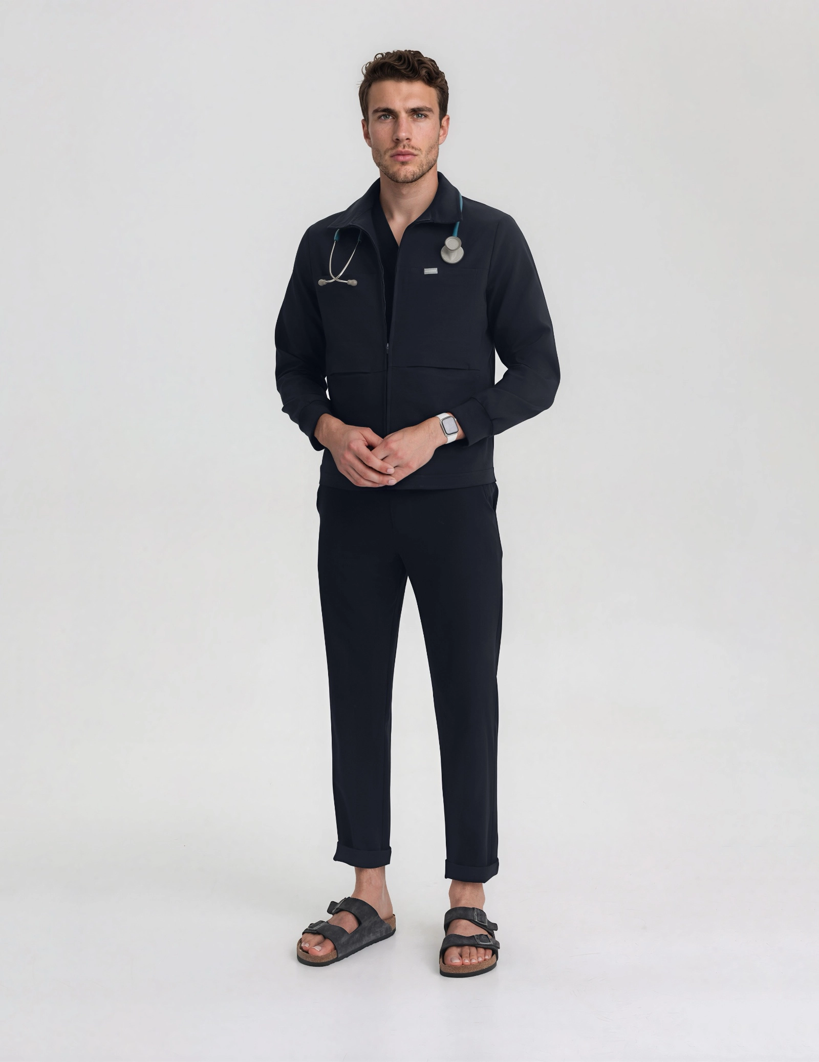 Hunter Men’s Medical Jacket - MIDNIGHT BLUE