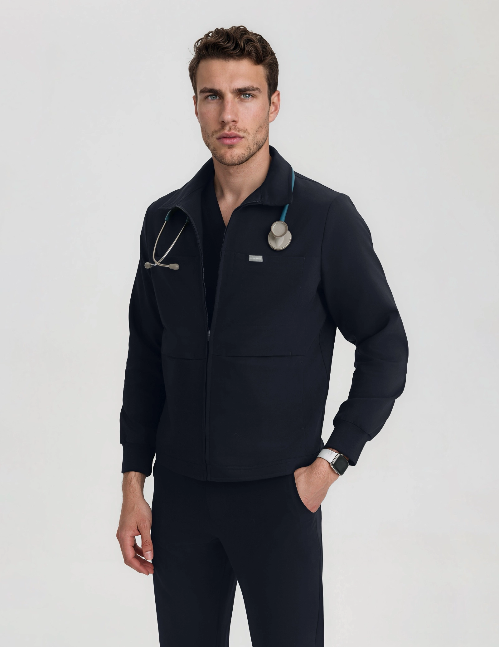 Hunter Men’s Medical Jacket - MIDNIGHT BLUE