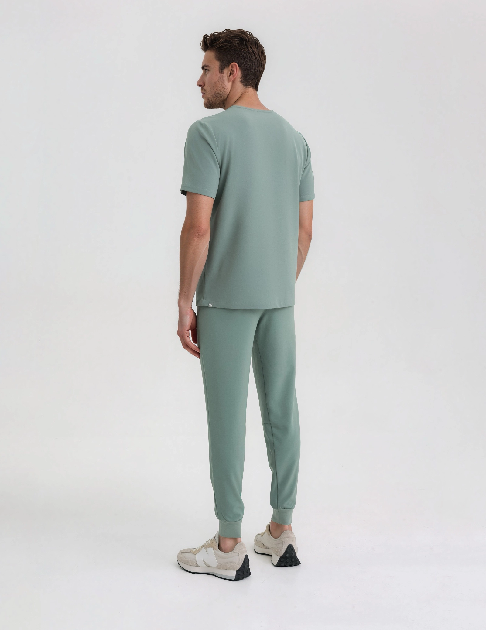 Men's Joggers Pants - DUSTY GREEN