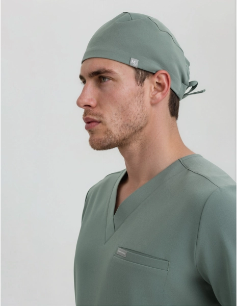 Scrub Cap - DUSTY GREEN
