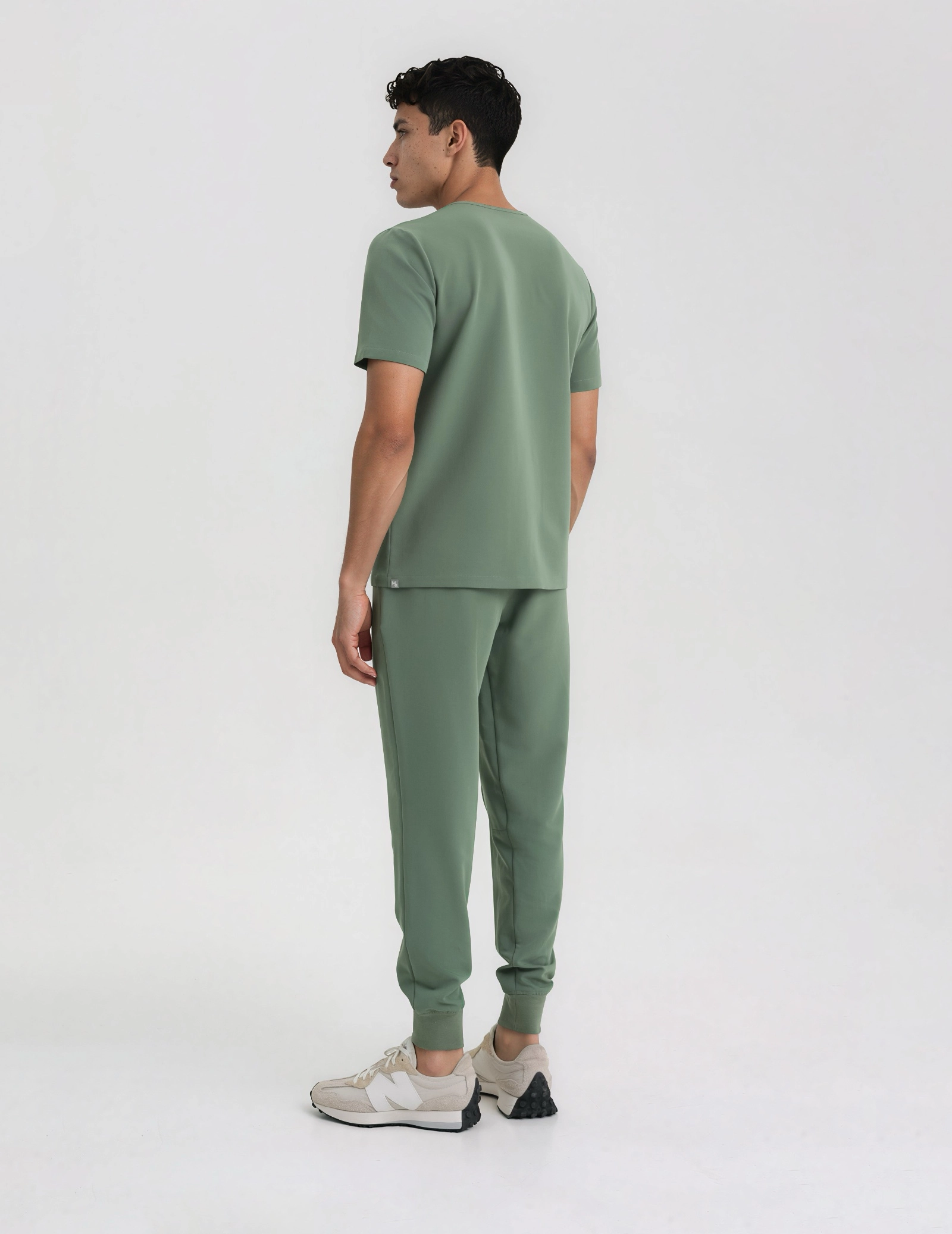 Men’s Jogger Scrub Pants – KHAKI
