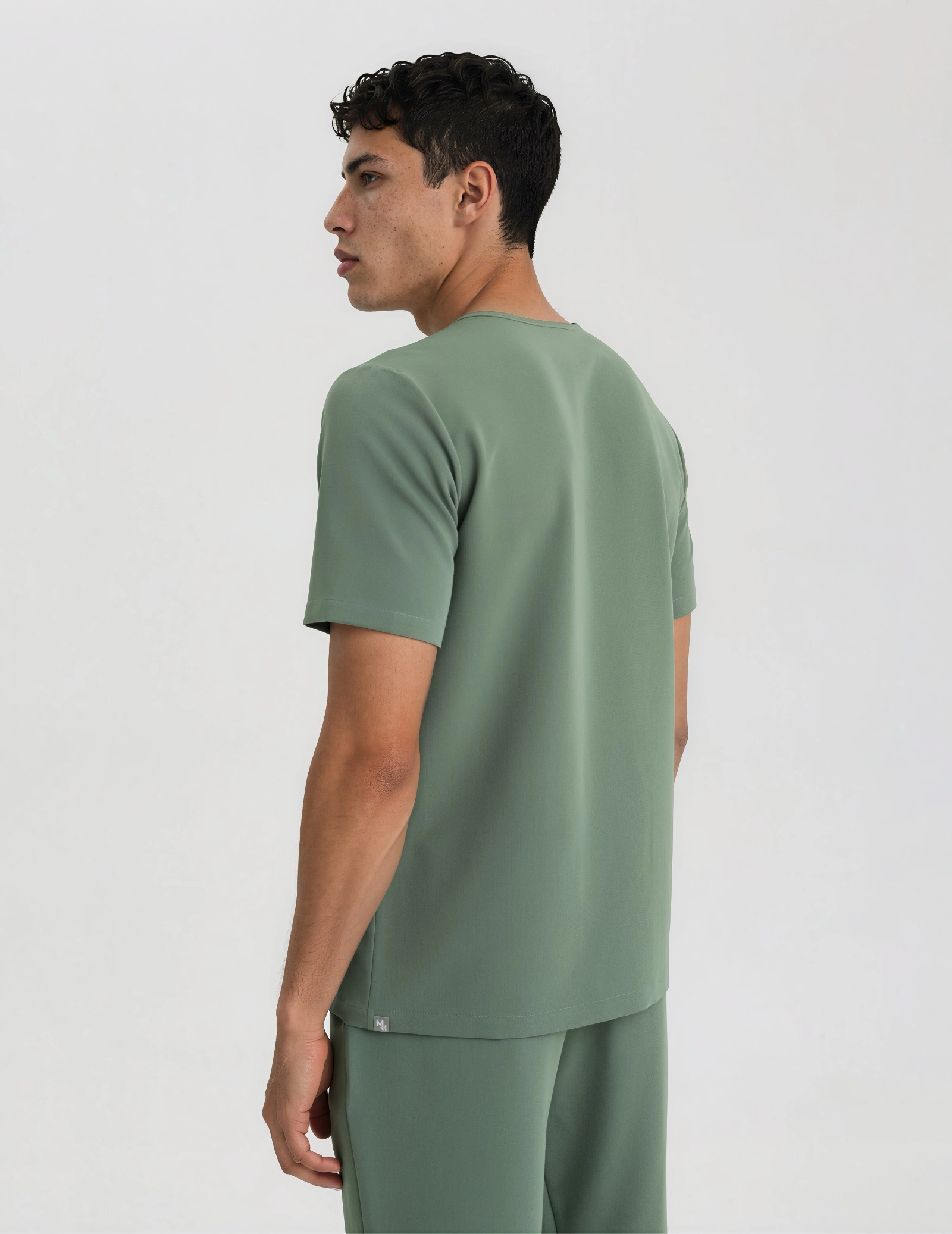 Birbal Scrub Top – KHAKI