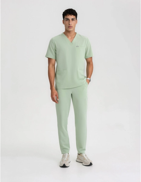 Birbal Medical Top - MATCHA...