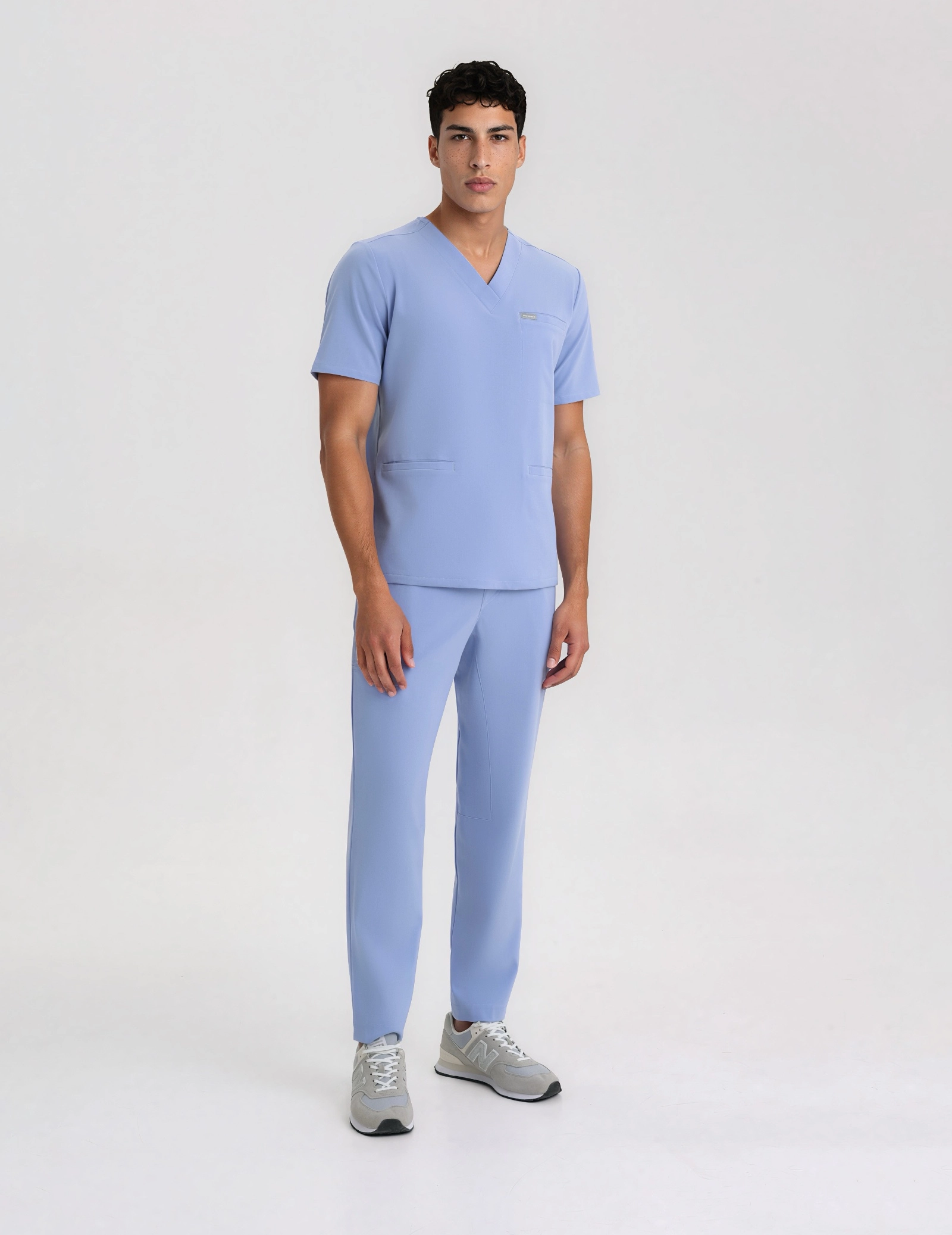 Men's Basic Pants - CEIL BLUE