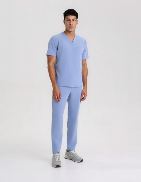 Scrub Top Birbal - CEIL BLUE