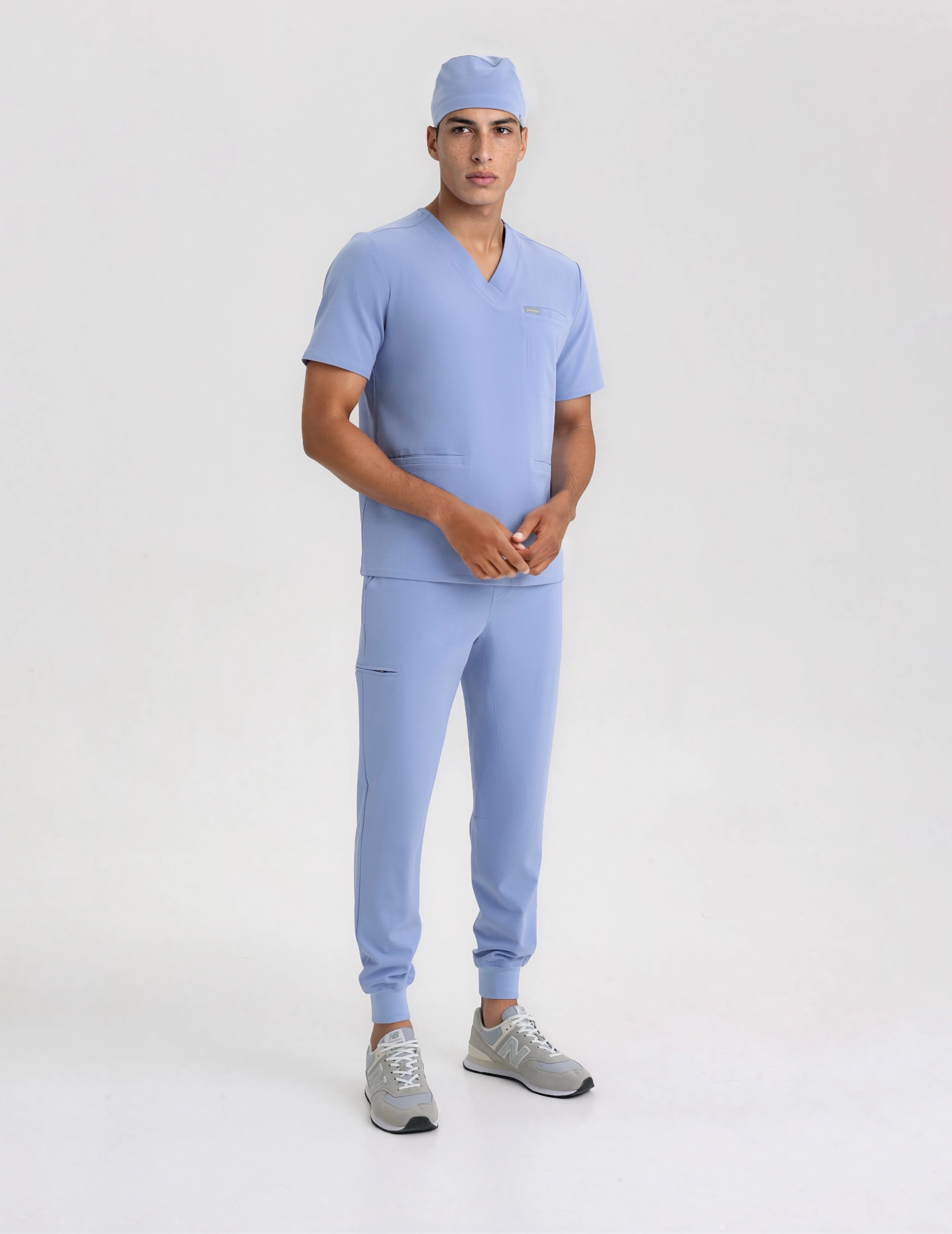 Men's Joggers Pants - CEIL BLUE
