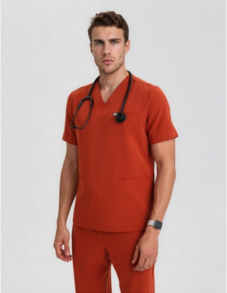 Birbal Medical Blouse - ROOIBOS TEA